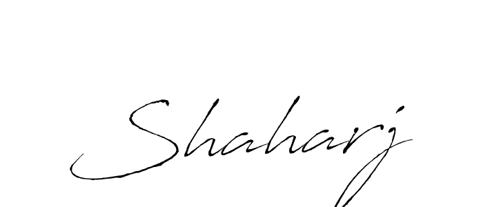 Shaharj stylish signature style. Best Handwritten Sign (Antro_Vectra) for my name. Handwritten Signature Collection Ideas for my name Shaharj. Shaharj signature style 6 images and pictures png