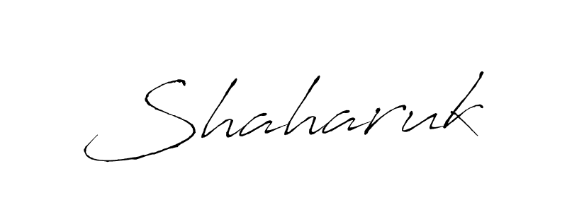 How to make Shaharuk signature? Antro_Vectra is a professional autograph style. Create handwritten signature for Shaharuk name. Shaharuk signature style 6 images and pictures png