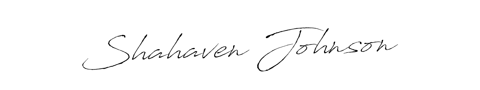 Make a beautiful signature design for name Shahaven Johnson. Use this online signature maker to create a handwritten signature for free. Shahaven Johnson signature style 6 images and pictures png