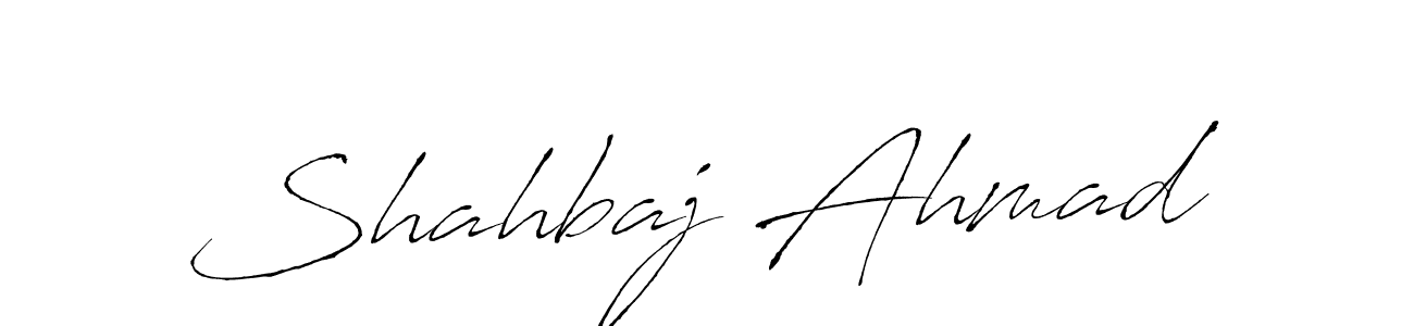 Design your own signature with our free online signature maker. With this signature software, you can create a handwritten (Antro_Vectra) signature for name Shahbaj Ahmad. Shahbaj Ahmad signature style 6 images and pictures png