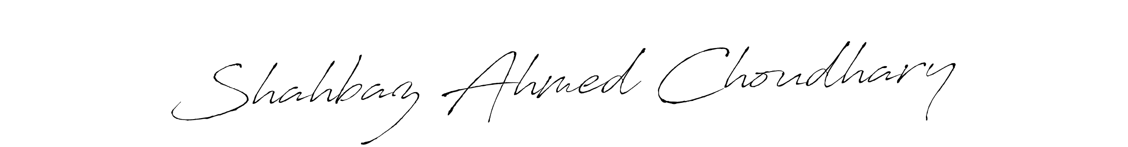 This is the best signature style for the Shahbaz Ahmed Choudhary name. Also you like these signature font (Antro_Vectra). Mix name signature. Shahbaz Ahmed Choudhary signature style 6 images and pictures png