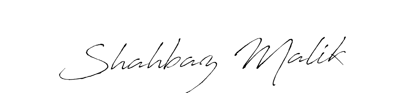 Also we have Shahbaz Malik name is the best signature style. Create professional handwritten signature collection using Antro_Vectra autograph style. Shahbaz Malik signature style 6 images and pictures png