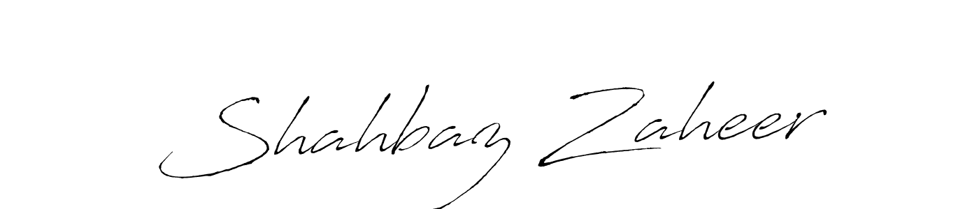 Make a beautiful signature design for name Shahbaz Zaheer. Use this online signature maker to create a handwritten signature for free. Shahbaz Zaheer signature style 6 images and pictures png