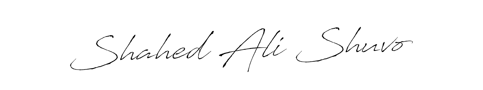 Make a short Shahed Ali Shuvo signature style. Manage your documents anywhere anytime using Antro_Vectra. Create and add eSignatures, submit forms, share and send files easily. Shahed Ali Shuvo signature style 6 images and pictures png