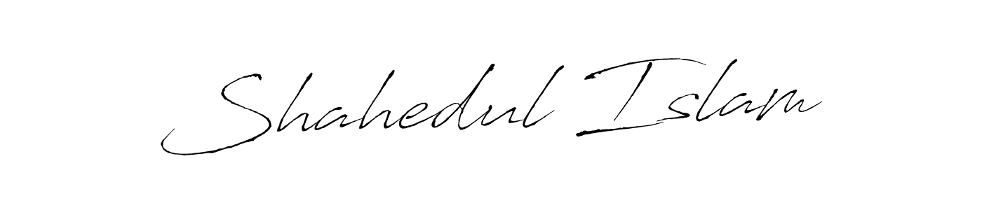 Use a signature maker to create a handwritten signature online. With this signature software, you can design (Antro_Vectra) your own signature for name Shahedul Islam. Shahedul Islam signature style 6 images and pictures png