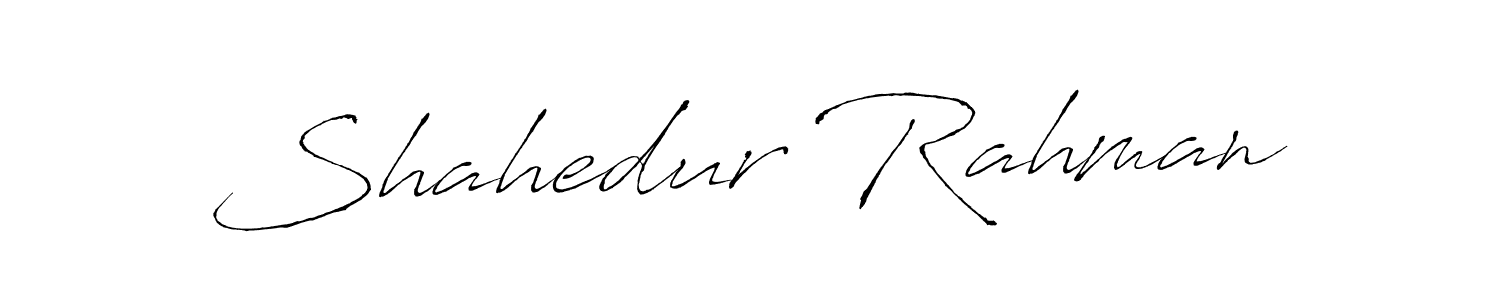 It looks lik you need a new signature style for name Shahedur Rahman. Design unique handwritten (Antro_Vectra) signature with our free signature maker in just a few clicks. Shahedur Rahman signature style 6 images and pictures png