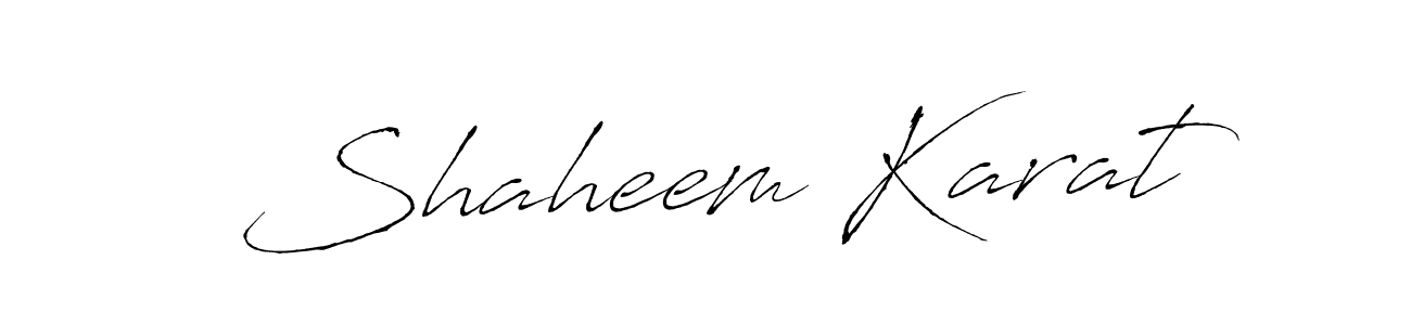 You should practise on your own different ways (Antro_Vectra) to write your name (Shaheem Karat) in signature. don't let someone else do it for you. Shaheem Karat signature style 6 images and pictures png