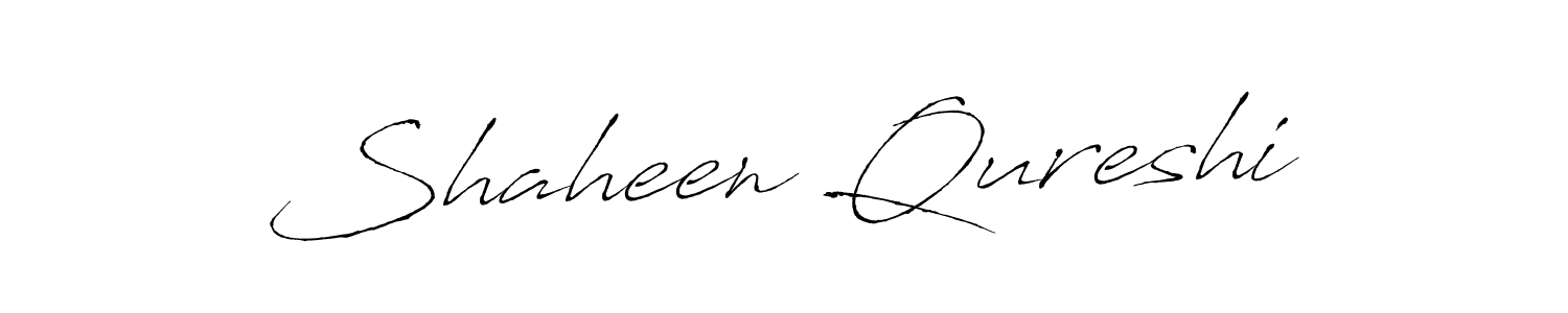 Shaheen Qureshi stylish signature style. Best Handwritten Sign (Antro_Vectra) for my name. Handwritten Signature Collection Ideas for my name Shaheen Qureshi. Shaheen Qureshi signature style 6 images and pictures png