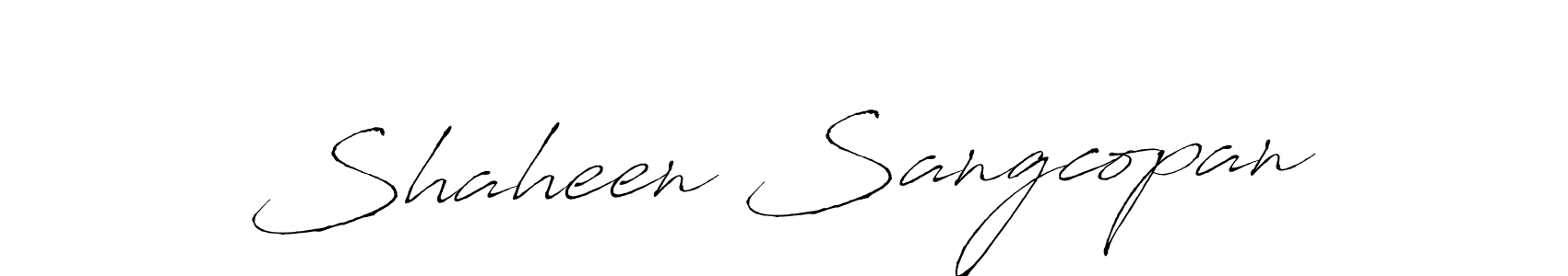 Similarly Antro_Vectra is the best handwritten signature design. Signature creator online .You can use it as an online autograph creator for name Shaheen Sangcopan. Shaheen Sangcopan signature style 6 images and pictures png