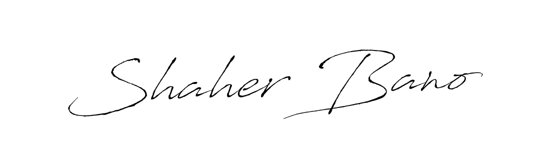 Use a signature maker to create a handwritten signature online. With this signature software, you can design (Antro_Vectra) your own signature for name Shaher Bano. Shaher Bano signature style 6 images and pictures png