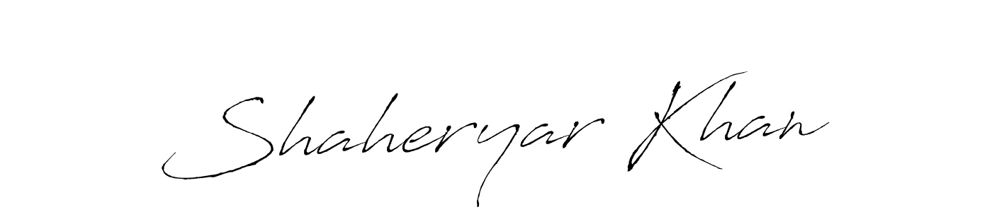 How to Draw Shaheryar Khan signature style? Antro_Vectra is a latest design signature styles for name Shaheryar Khan. Shaheryar Khan signature style 6 images and pictures png