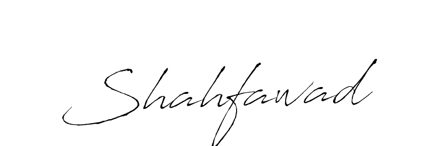 Design your own signature with our free online signature maker. With this signature software, you can create a handwritten (Antro_Vectra) signature for name Shahfawad. Shahfawad signature style 6 images and pictures png