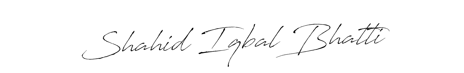 Similarly Antro_Vectra is the best handwritten signature design. Signature creator online .You can use it as an online autograph creator for name Shahid Iqbal Bhatti. Shahid Iqbal Bhatti signature style 6 images and pictures png