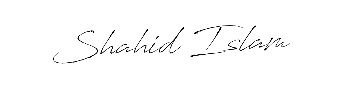 Antro_Vectra is a professional signature style that is perfect for those who want to add a touch of class to their signature. It is also a great choice for those who want to make their signature more unique. Get Shahid Islam name to fancy signature for free. Shahid Islam signature style 6 images and pictures png
