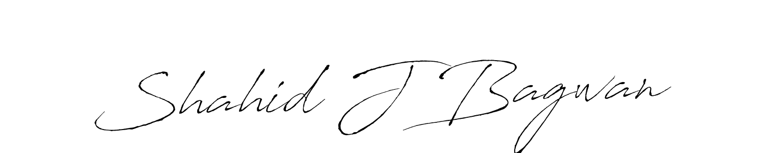 Also You can easily find your signature by using the search form. We will create Shahid J Bagwan name handwritten signature images for you free of cost using Antro_Vectra sign style. Shahid J Bagwan signature style 6 images and pictures png