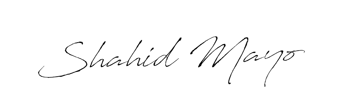 Design your own signature with our free online signature maker. With this signature software, you can create a handwritten (Antro_Vectra) signature for name Shahid Mayo. Shahid Mayo signature style 6 images and pictures png