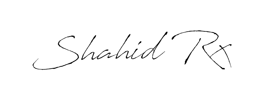 It looks lik you need a new signature style for name Shahid Rx. Design unique handwritten (Antro_Vectra) signature with our free signature maker in just a few clicks. Shahid Rx signature style 6 images and pictures png