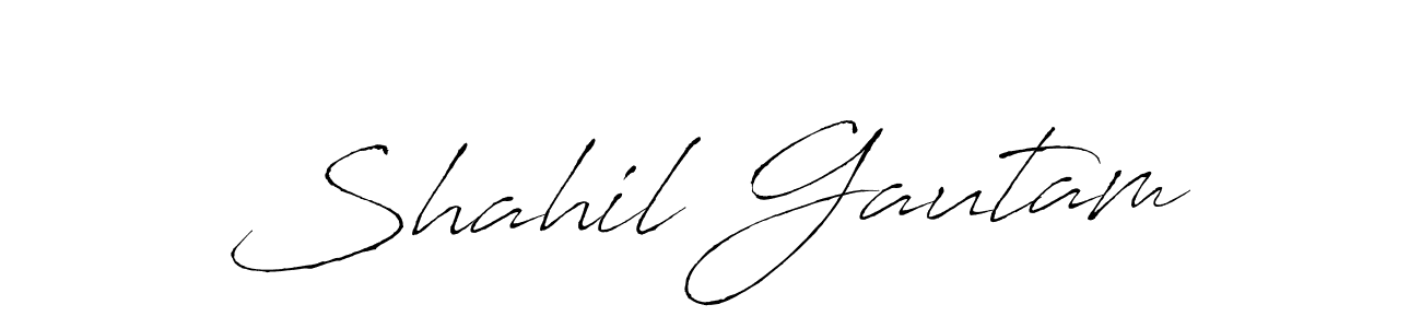 Also You can easily find your signature by using the search form. We will create Shahil Gautam name handwritten signature images for you free of cost using Antro_Vectra sign style. Shahil Gautam signature style 6 images and pictures png