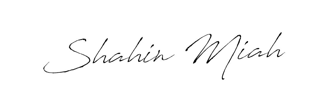 Use a signature maker to create a handwritten signature online. With this signature software, you can design (Antro_Vectra) your own signature for name Shahin Miah. Shahin Miah signature style 6 images and pictures png