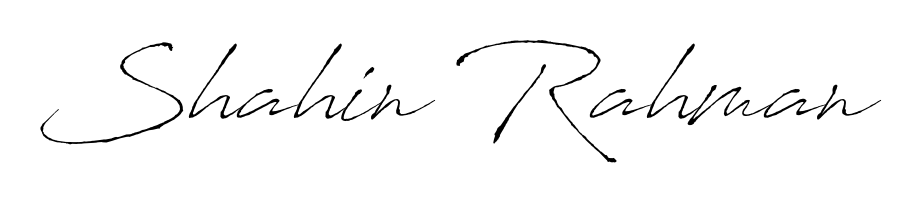 The Antro_Vectra signature style provides a bold statement for name Shahin Rahman. Designed for business owners, executives, and leaders. Shahin Rahman signature style 6 images and pictures png