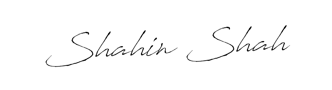 Design your own signature with our free online signature maker. With this signature software, you can create a handwritten (Antro_Vectra) signature for name Shahin Shah. Shahin Shah signature style 6 images and pictures png