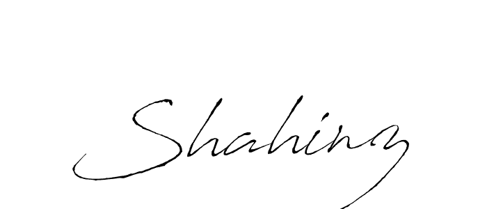 Antro_Vectra is a professional signature style that is perfect for those who want to add a touch of class to their signature. It is also a great choice for those who want to make their signature more unique. Get Shahinz name to fancy signature for free. Shahinz signature style 6 images and pictures png