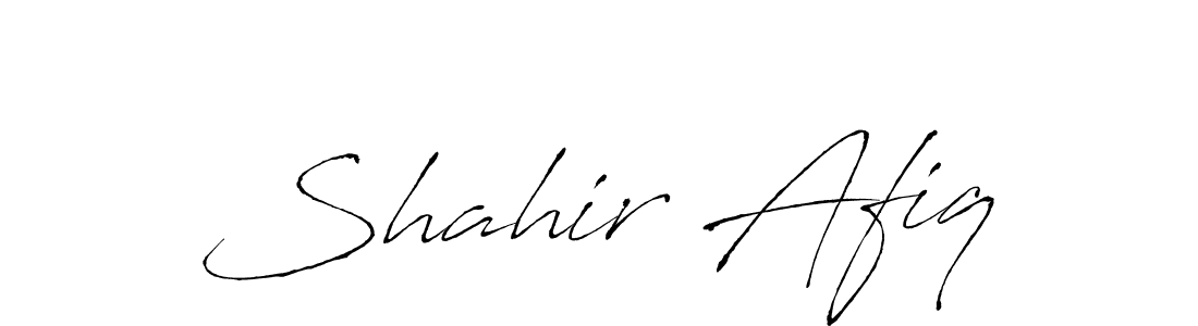 Similarly Antro_Vectra is the best handwritten signature design. Signature creator online .You can use it as an online autograph creator for name Shahir Afiq. Shahir Afiq signature style 6 images and pictures png