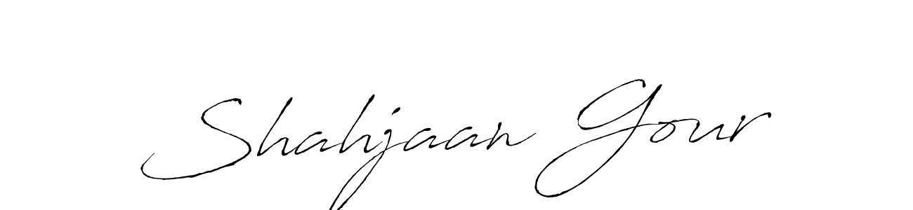 You can use this online signature creator to create a handwritten signature for the name Shahjaan Gour. This is the best online autograph maker. Shahjaan Gour signature style 6 images and pictures png