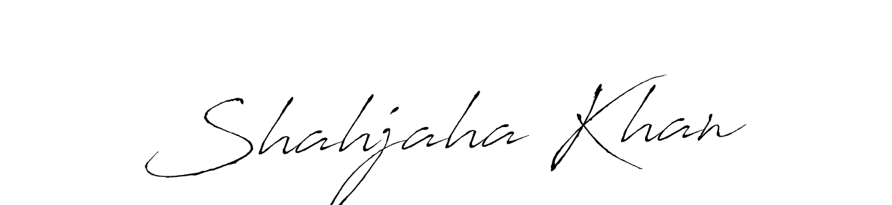 How to make Shahjaha Khan signature? Antro_Vectra is a professional autograph style. Create handwritten signature for Shahjaha Khan name. Shahjaha Khan signature style 6 images and pictures png
