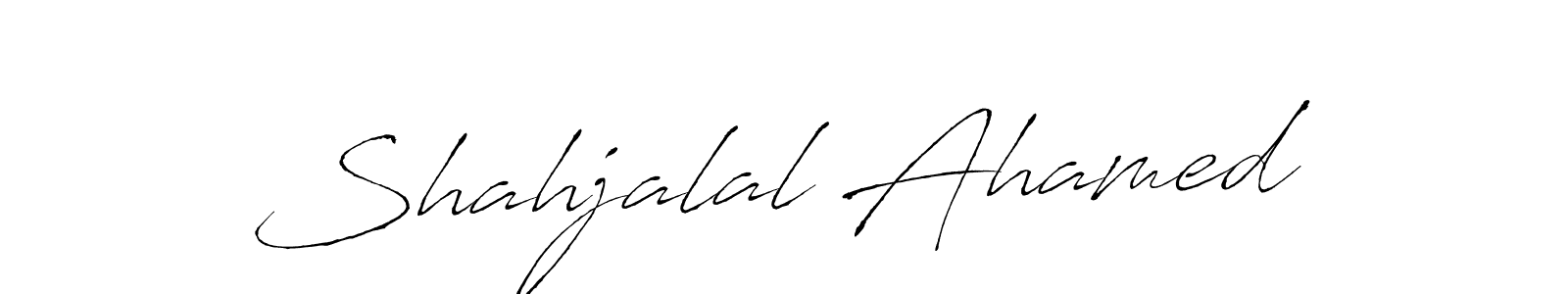 Also we have Shahjalal Ahamed name is the best signature style. Create professional handwritten signature collection using Antro_Vectra autograph style. Shahjalal Ahamed signature style 6 images and pictures png