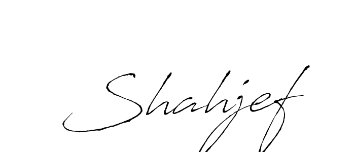 Also we have Shahjef name is the best signature style. Create professional handwritten signature collection using Antro_Vectra autograph style. Shahjef signature style 6 images and pictures png
