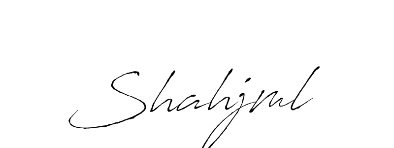 This is the best signature style for the Shahjml  name. Also you like these signature font (Antro_Vectra). Mix name signature. Shahjml  signature style 6 images and pictures png