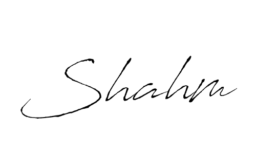 How to Draw Shahm signature style? Antro_Vectra is a latest design signature styles for name Shahm. Shahm signature style 6 images and pictures png