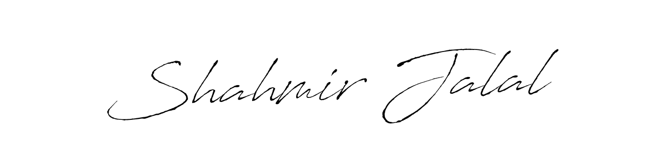 Antro_Vectra is a professional signature style that is perfect for those who want to add a touch of class to their signature. It is also a great choice for those who want to make their signature more unique. Get Shahmir Jalal name to fancy signature for free. Shahmir Jalal signature style 6 images and pictures png