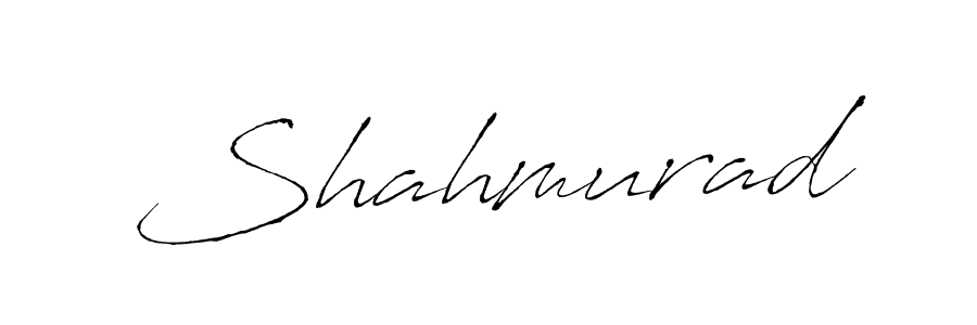 Make a beautiful signature design for name Shahmurad. With this signature (Antro_Vectra) style, you can create a handwritten signature for free. Shahmurad signature style 6 images and pictures png