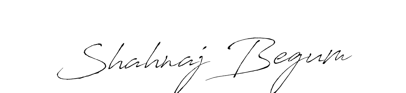 Create a beautiful signature design for name Shahnaj Begum. With this signature (Antro_Vectra) fonts, you can make a handwritten signature for free. Shahnaj Begum signature style 6 images and pictures png