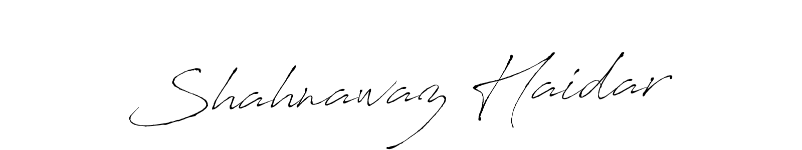 How to make Shahnawaz Haidar signature? Antro_Vectra is a professional autograph style. Create handwritten signature for Shahnawaz Haidar name. Shahnawaz Haidar signature style 6 images and pictures png
