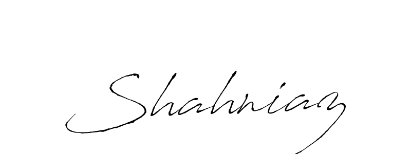 Use a signature maker to create a handwritten signature online. With this signature software, you can design (Antro_Vectra) your own signature for name Shahniaz. Shahniaz signature style 6 images and pictures png