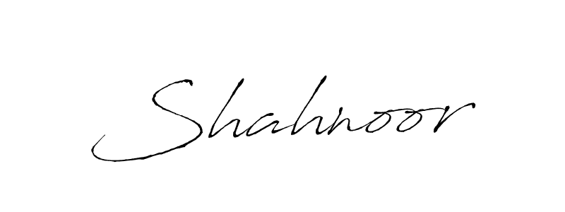 Make a beautiful signature design for name Shahnoor. With this signature (Antro_Vectra) style, you can create a handwritten signature for free. Shahnoor signature style 6 images and pictures png