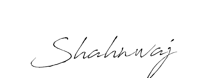 Make a beautiful signature design for name Shahnwaj. With this signature (Antro_Vectra) style, you can create a handwritten signature for free. Shahnwaj signature style 6 images and pictures png