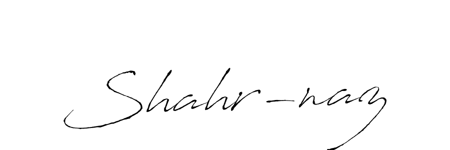 The best way (Antro_Vectra) to make a short signature is to pick only two or three words in your name. The name Shahr-naz include a total of six letters. For converting this name. Shahr-naz signature style 6 images and pictures png