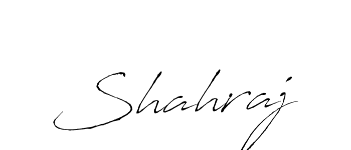 Design your own signature with our free online signature maker. With this signature software, you can create a handwritten (Antro_Vectra) signature for name Shahraj. Shahraj signature style 6 images and pictures png