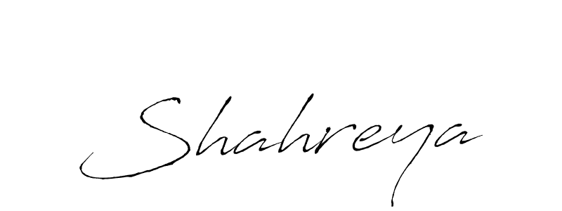 Also we have Shahreya name is the best signature style. Create professional handwritten signature collection using Antro_Vectra autograph style. Shahreya signature style 6 images and pictures png