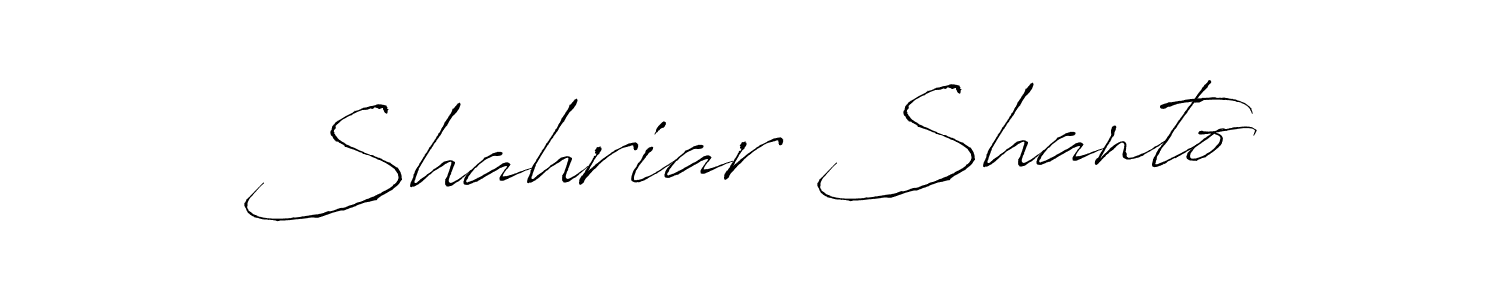 You should practise on your own different ways (Antro_Vectra) to write your name (Shahriar Shanto) in signature. don't let someone else do it for you. Shahriar Shanto signature style 6 images and pictures png