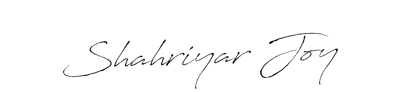 Make a beautiful signature design for name Shahriyar Joy. Use this online signature maker to create a handwritten signature for free. Shahriyar Joy signature style 6 images and pictures png