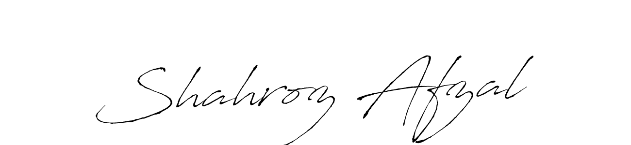 Also we have Shahroz Afzal name is the best signature style. Create professional handwritten signature collection using Antro_Vectra autograph style. Shahroz Afzal signature style 6 images and pictures png