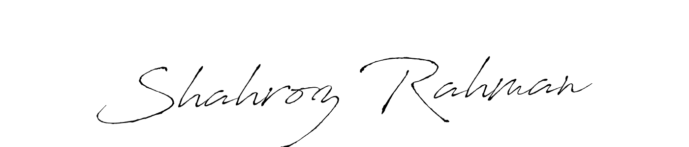 Make a beautiful signature design for name Shahroz Rahman. Use this online signature maker to create a handwritten signature for free. Shahroz Rahman signature style 6 images and pictures png