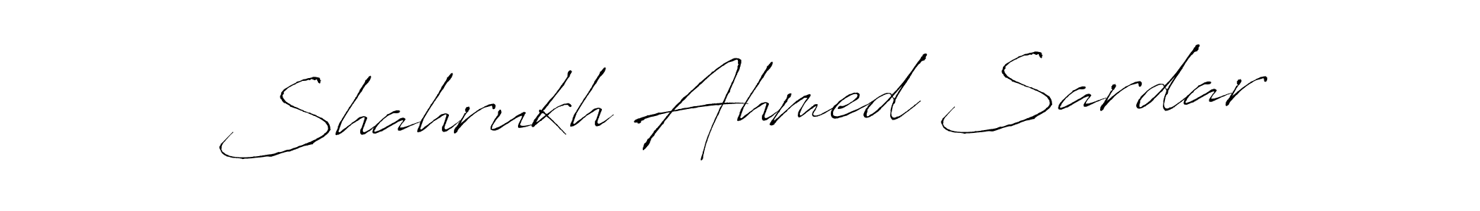 How to make Shahrukh Ahmed Sardar signature? Antro_Vectra is a professional autograph style. Create handwritten signature for Shahrukh Ahmed Sardar name. Shahrukh Ahmed Sardar signature style 6 images and pictures png
