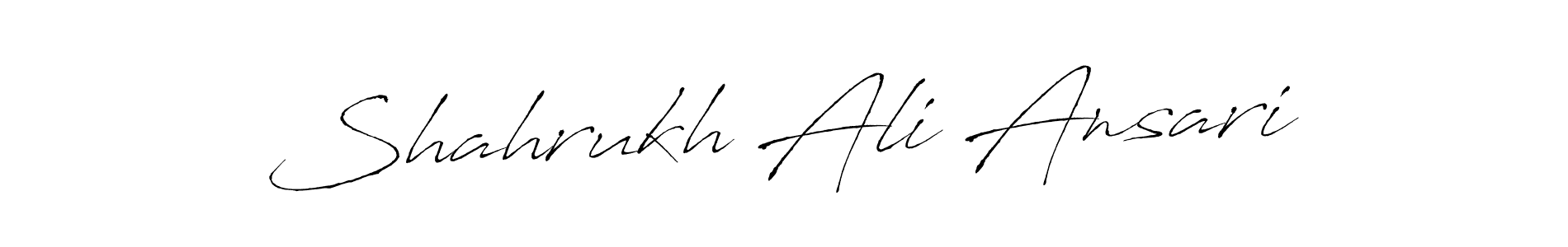 Also we have Shahrukh Ali Ansari name is the best signature style. Create professional handwritten signature collection using Antro_Vectra autograph style. Shahrukh Ali Ansari signature style 6 images and pictures png