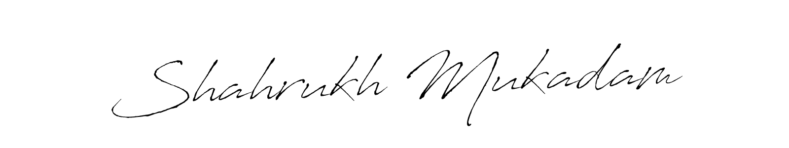 This is the best signature style for the Shahrukh Mukadam name. Also you like these signature font (Antro_Vectra). Mix name signature. Shahrukh Mukadam signature style 6 images and pictures png